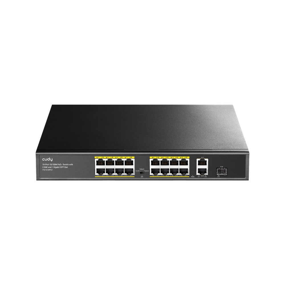 Switch PoE+ Cudy de 16...