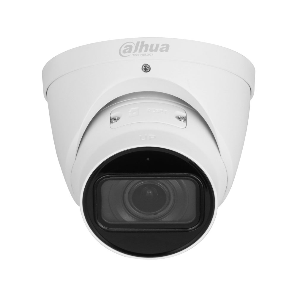 DH-IPC-HDW2541TP-ZS-27135 - Dome IP Dahua WizSense. 5MP@20ips, H.265+ inteligente. ICR, 0,005/0,0005 lux, Smart IR 40m. Ótica motorizada de 2,7~13,5 mm. WDR 120dB, 3D-NR, 4 ROI. Proteção do perímetro. Microfone incorporado. Slot MicroSD, RJ45, Onvif, IP67, 3AXIS, PoE