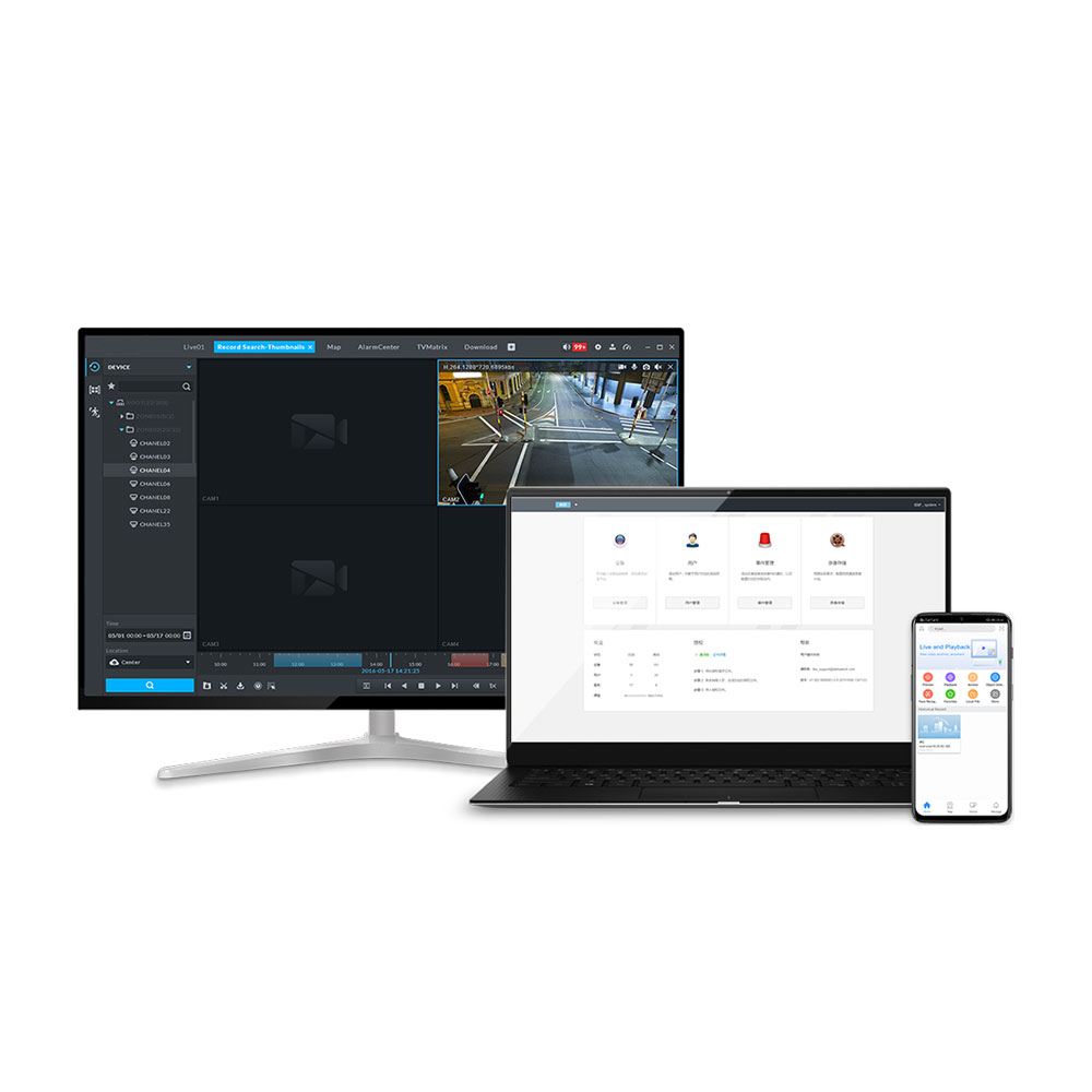 Licencia Dahua Mobile Center Video Management de 1 canal
