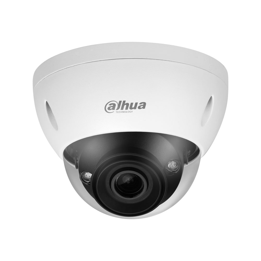DH-IPC-HDBW5441EP-ZE-HDMI-27135 - Dome IP Dahua WizMind. 4MP@25ips, AI-H.265+/Smart265+. ICR, 0,002/0,0002 lux, Smart IR 40m. Ótica motorizada de 2,7~13,5 mm. WDR 120dB, 4 ROI. Proteção de perímetro, deteção facial, contagem de pessoas, mapa de calor. Inclui microfone e 1 entrada / 1 saída de áudio. 2 entradas de alarme / 1 saída de alarme. Saída de vídeo HDMI. Ranhura microSD, RJ45, Onvif, IP67, IK10. 12V DC / PoE / ePoE.