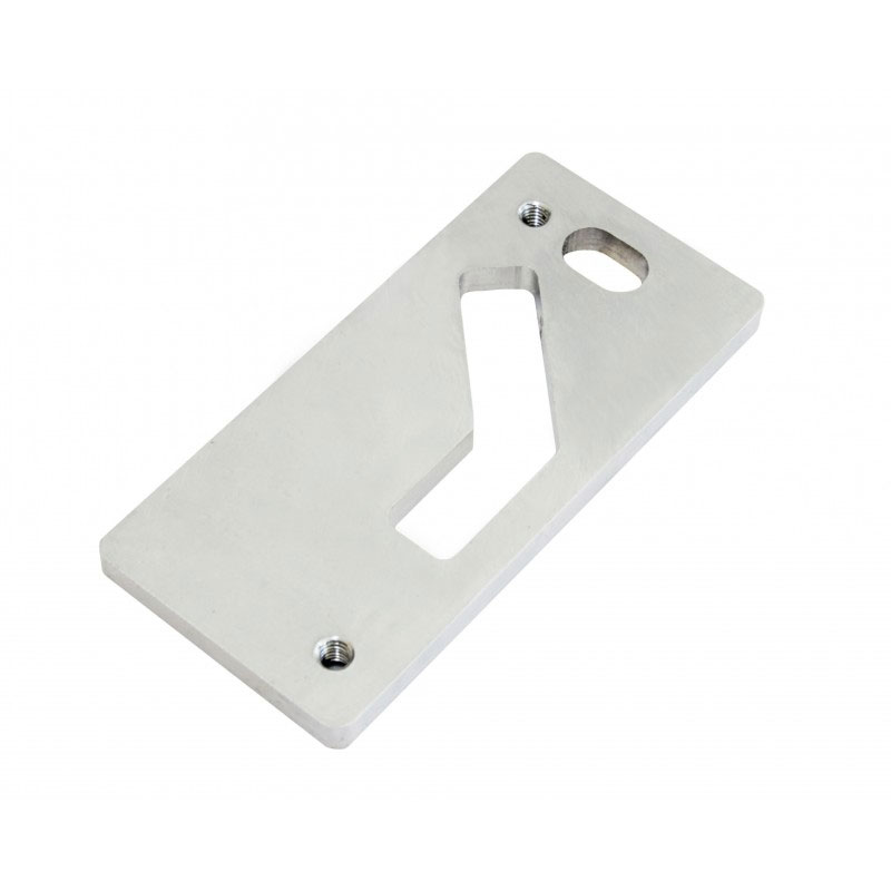 Placa de fixação com soldadura para instalação do detetor DEM-682 (VD 500) em superfícies metálicas