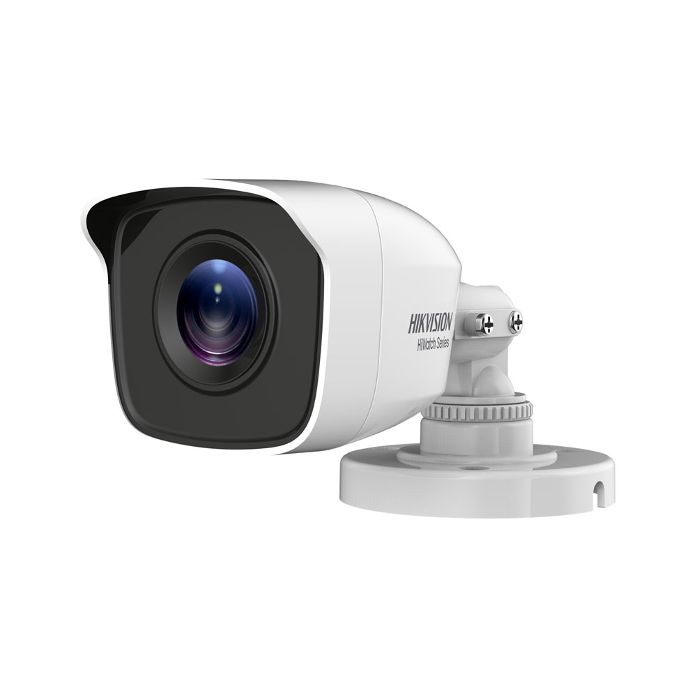 Câmara bullet 4 em 1 da série HiWatchT da HIKVISION® com iluminação exterior IR inteligente de 20 m