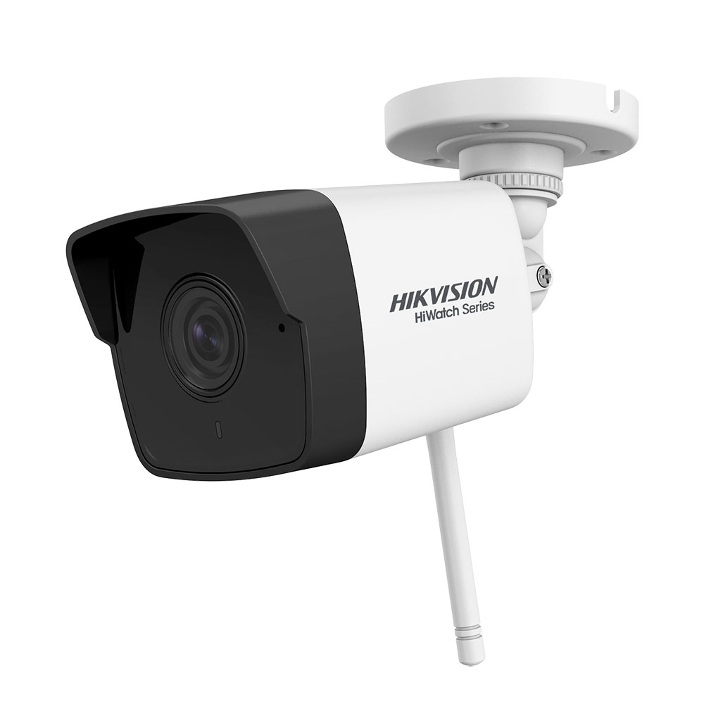 Câmara de exterior HIKVISION® Smart IR WiFi IP HiWatchT 30m