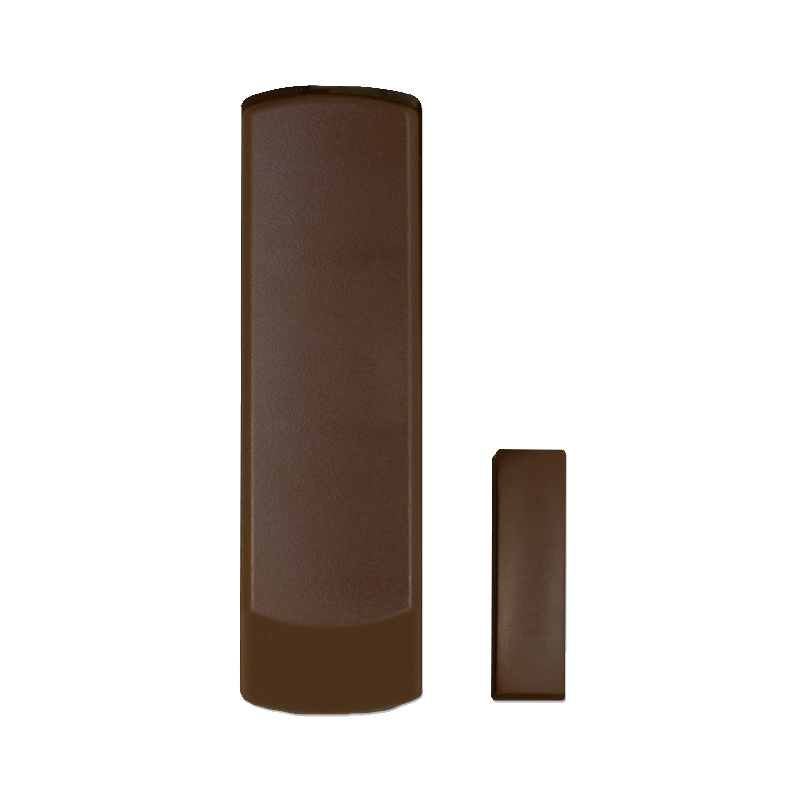 Contacto magnético de 2 zonas via rádio em cor castanha