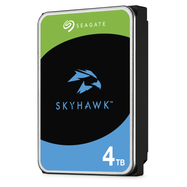 Disco rígido de vigilância por vídeo Seagate SkyHawk 4 TB