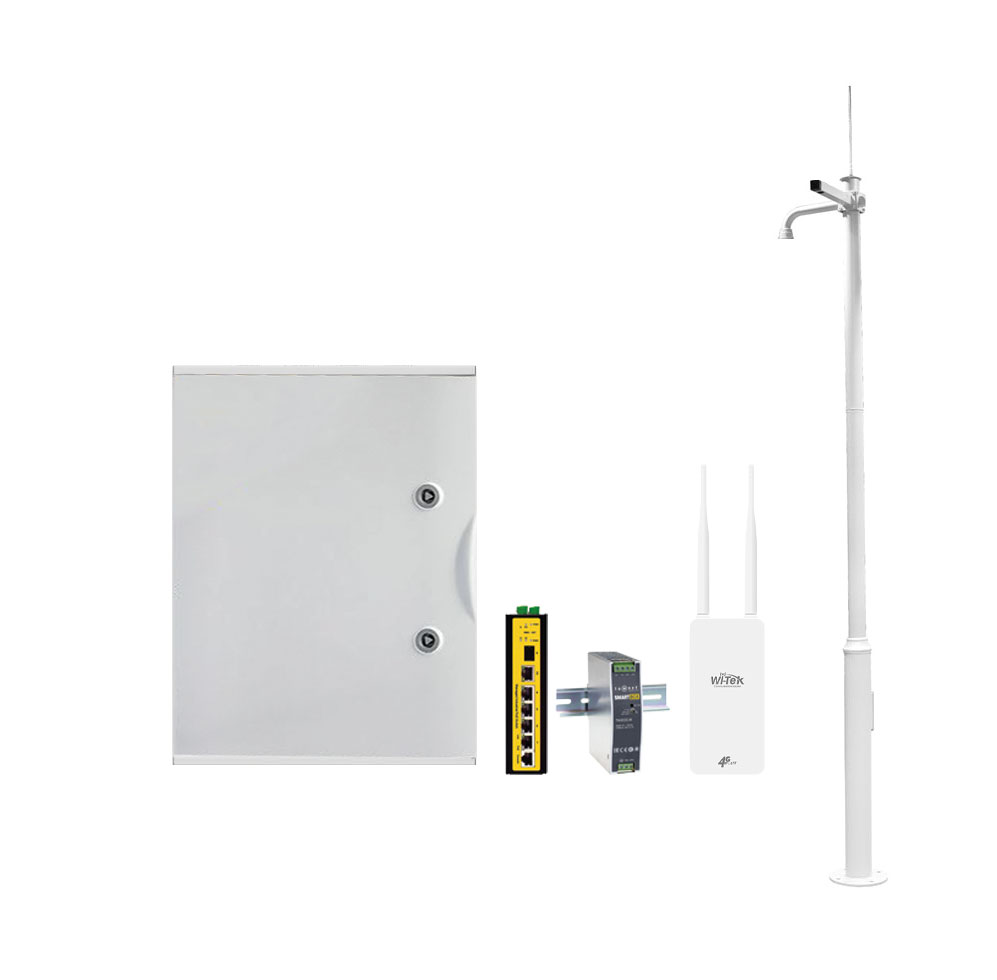 Kit alimentación farolas +...