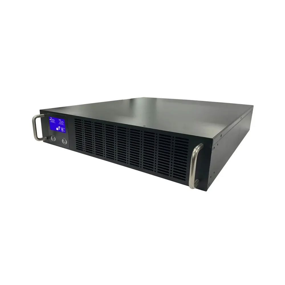 Online UPS,2KVA/1800W, 12V/9AH*4,LCDdisplay,RS232+CD+cable,230VAC/50HZ" - UPS em linha de dupla conversão de 2000VA /1800W. Onda sinusoidal pura baseada em DSP de elevado desempenho. Conversor de frequência. Ampla gama de tensão de entrada. Compatível com a maioria dos geradores. Corretor de fator de potência de entrada incorporado. Modo ECO. Fabricado em PCB de dupla face à base de fibra de vidro (FR4).