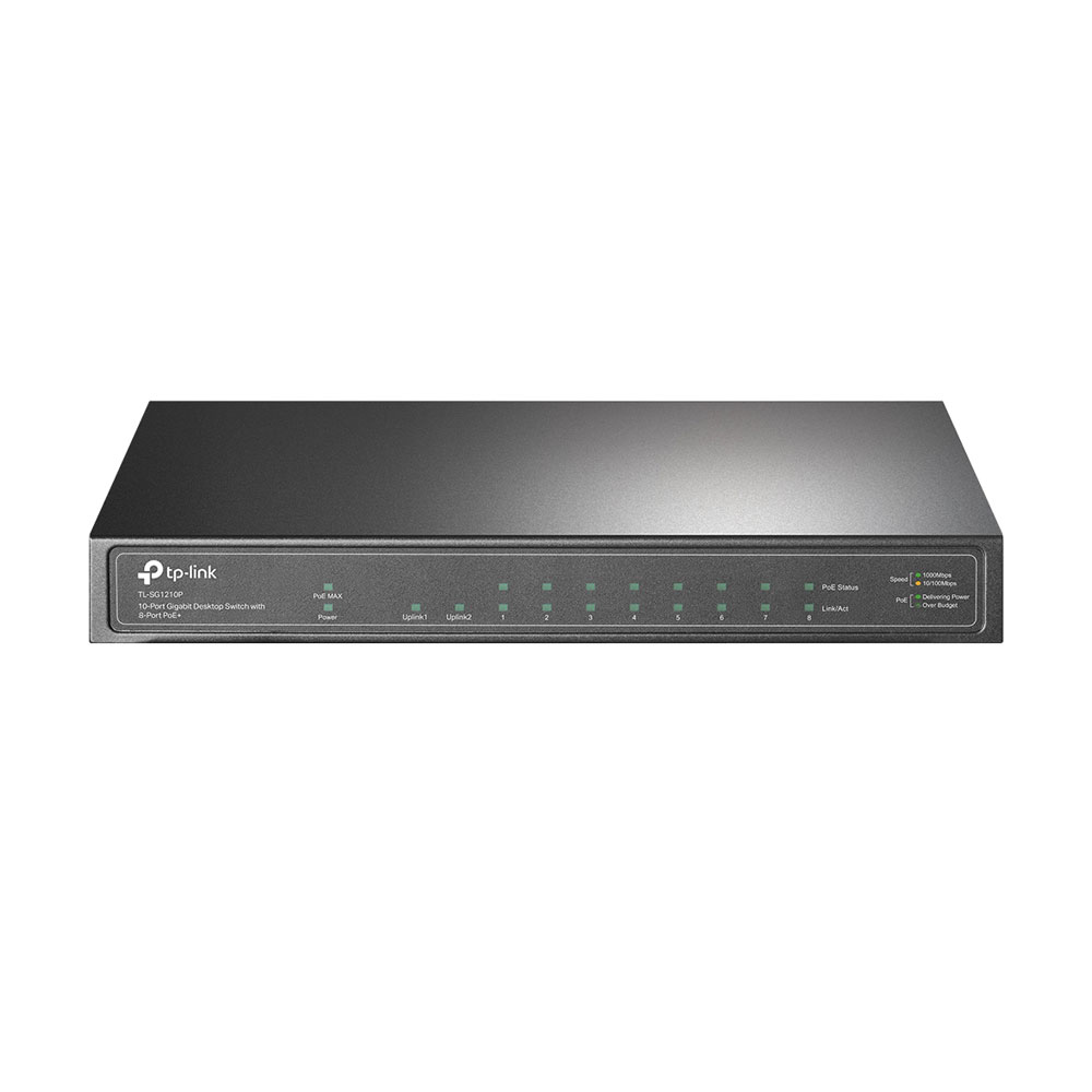 Switch PoE+ Gigabit de 8...