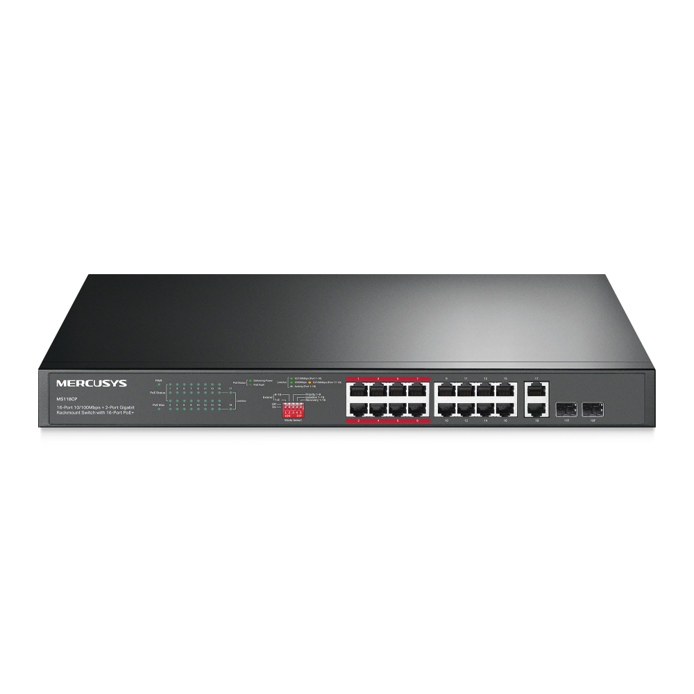 Switch PoE Fast Ethernet...