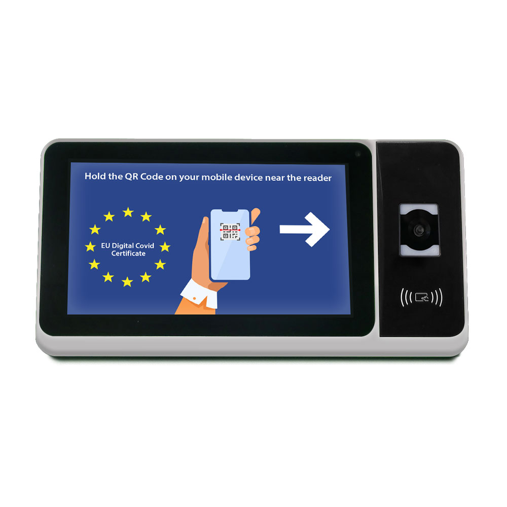 Lector QR de certificado EU...