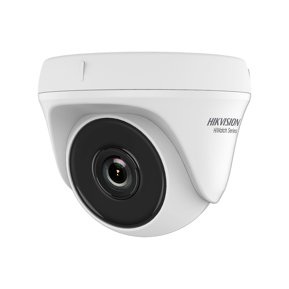 HIKVISION® HiWatchT Série 4 em 1 Dome Fixa com Iluminação IR Inteligente para Interior de 20 m