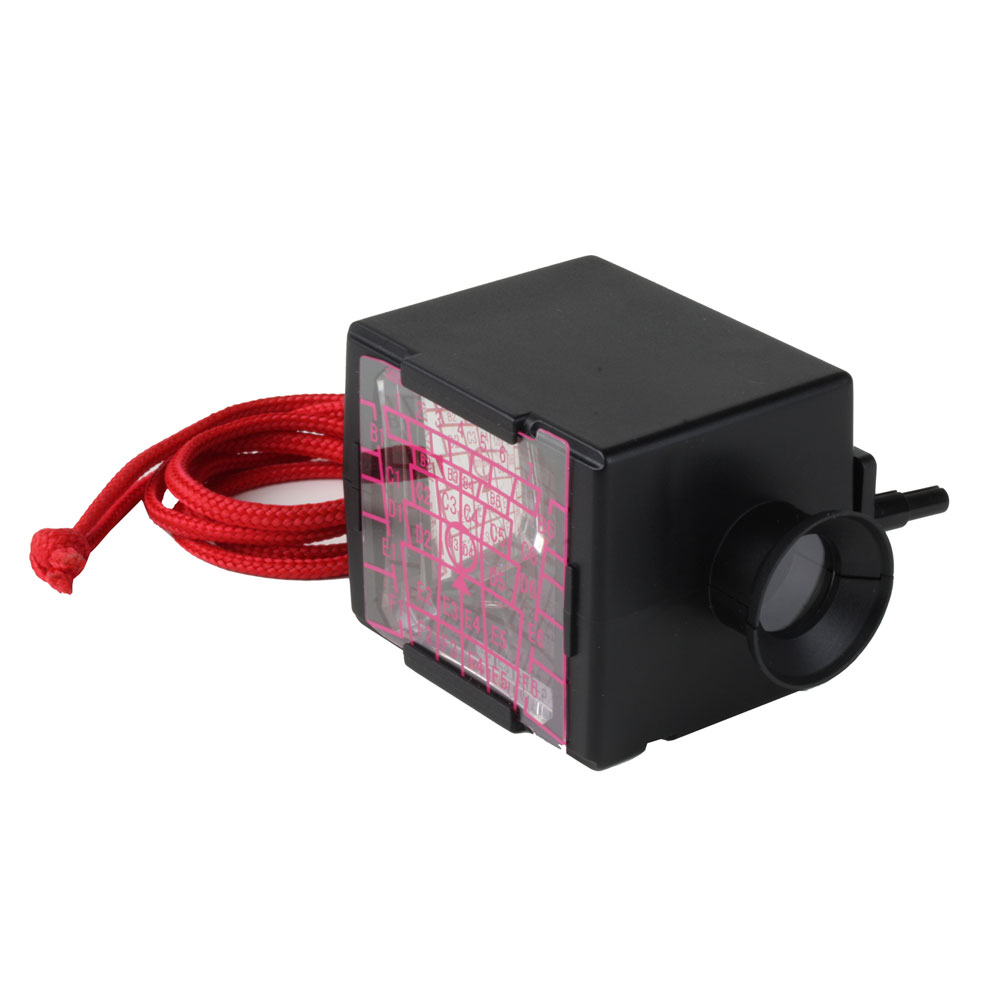 Visor para ajuste da área de deteção para os modelos SIP Redwall