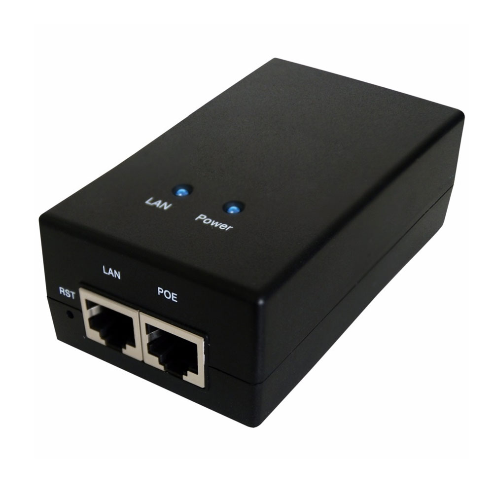 Injetor Gigabit PoE de 24V DC /12W